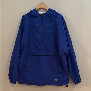 L L Bean 1990s hooded windbreaker size XL